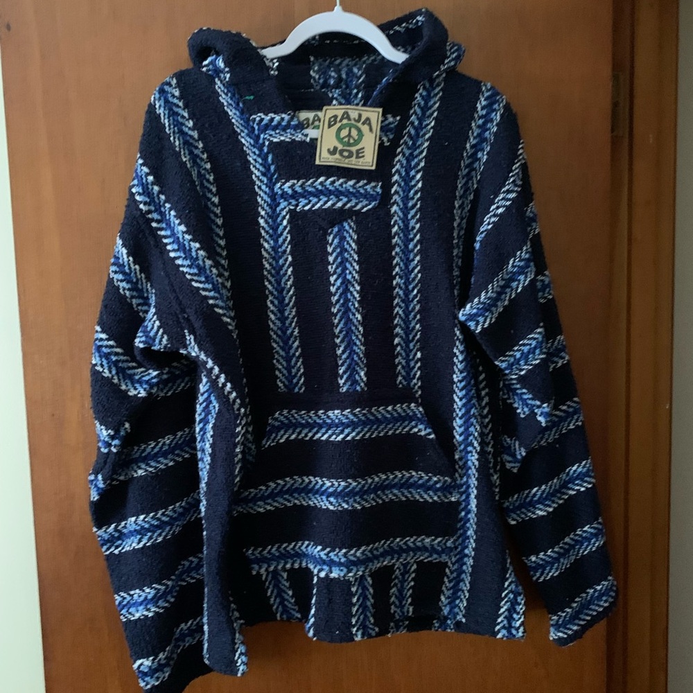 Baja Joe Hoodie Blue